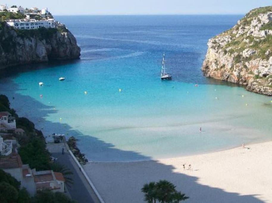 Precioso Apartamento Piscinas Cala En Porter Cala En Porter  Dış mekan fotoğraf